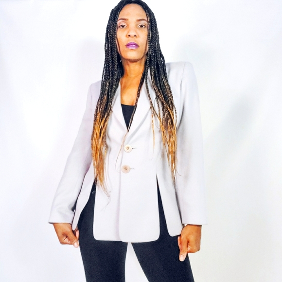 Louis Feraud Jackets & Blazers - Vintag Lavender Blazer